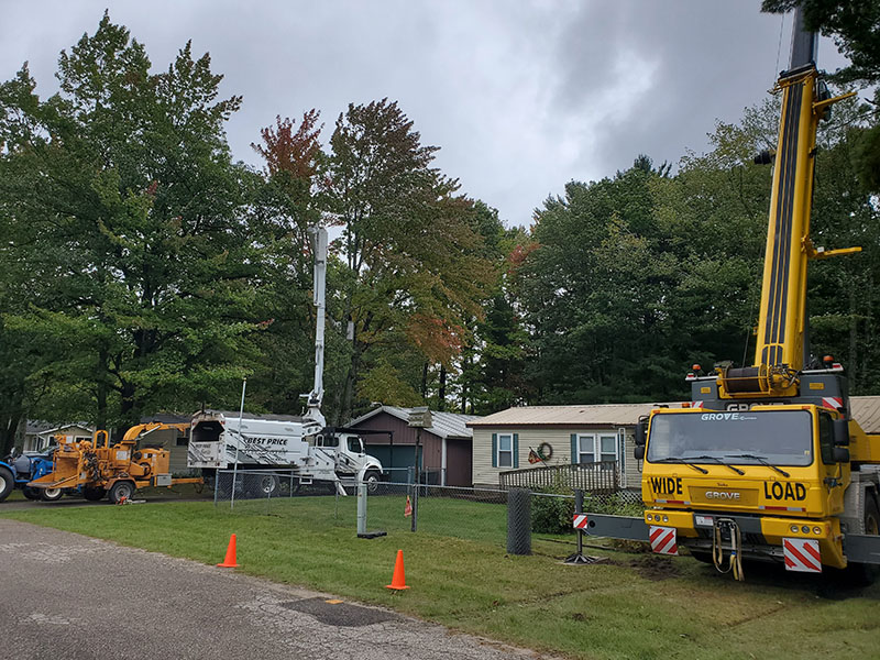 Bucket & Crane Work